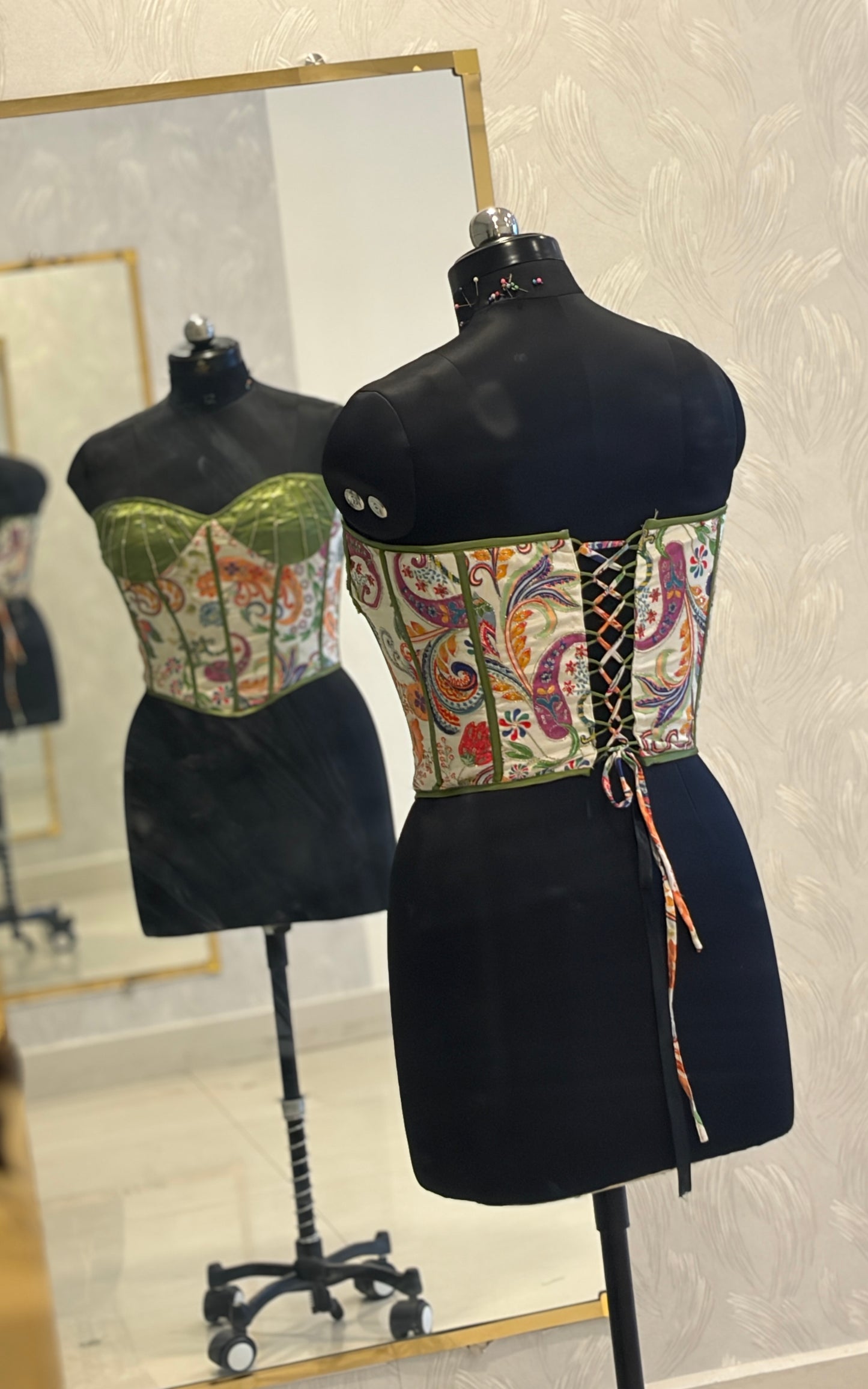 Luxury Corset Top by KASHNI Luxe Fashion Studio | Designer Corset Collection