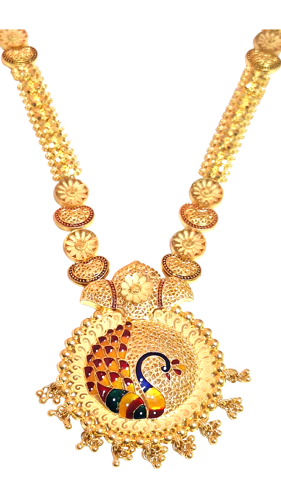Rani Haar Necklace in 1.5 gram Gold Plated Imitation Jewelry