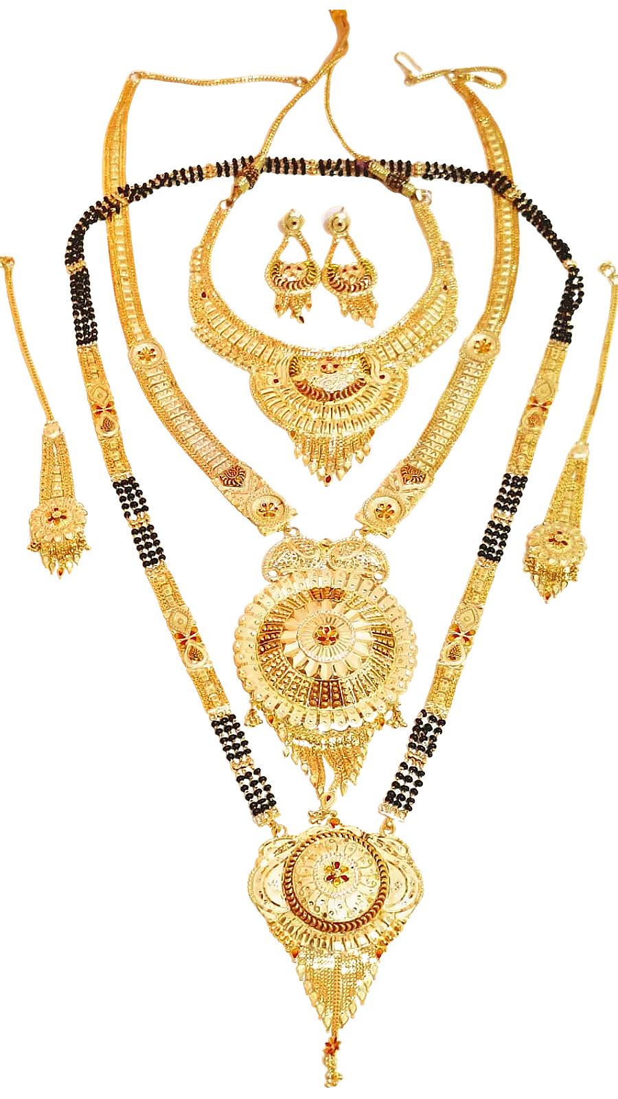 1.5 Gram Gold Plated Necklace Set Combo