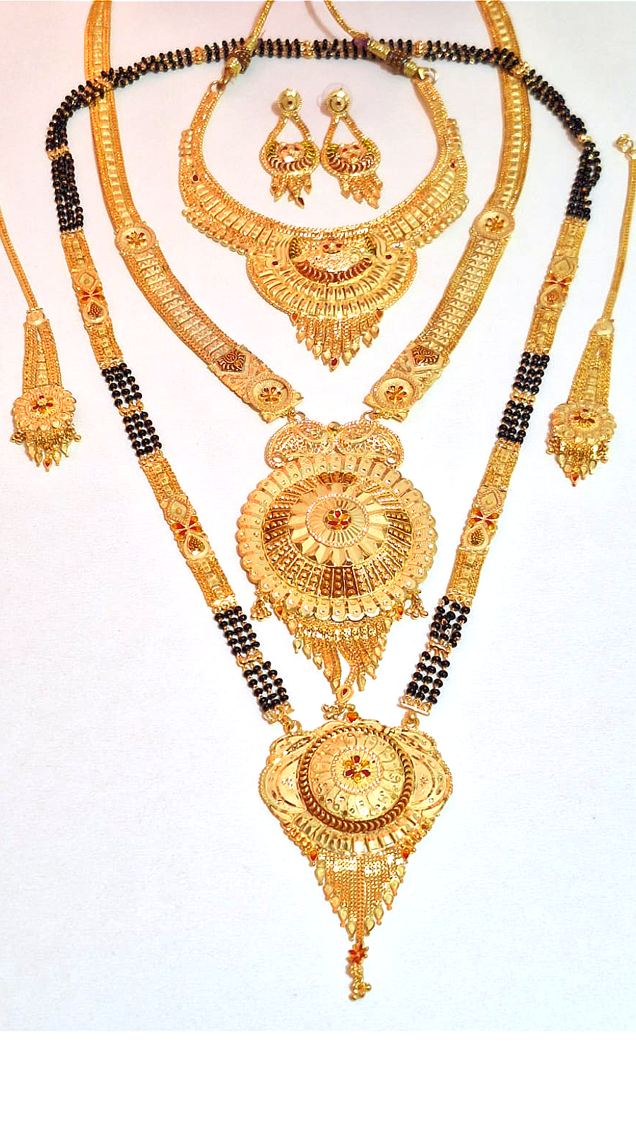 1.5 Gram Gold Plated Necklace Set Combo