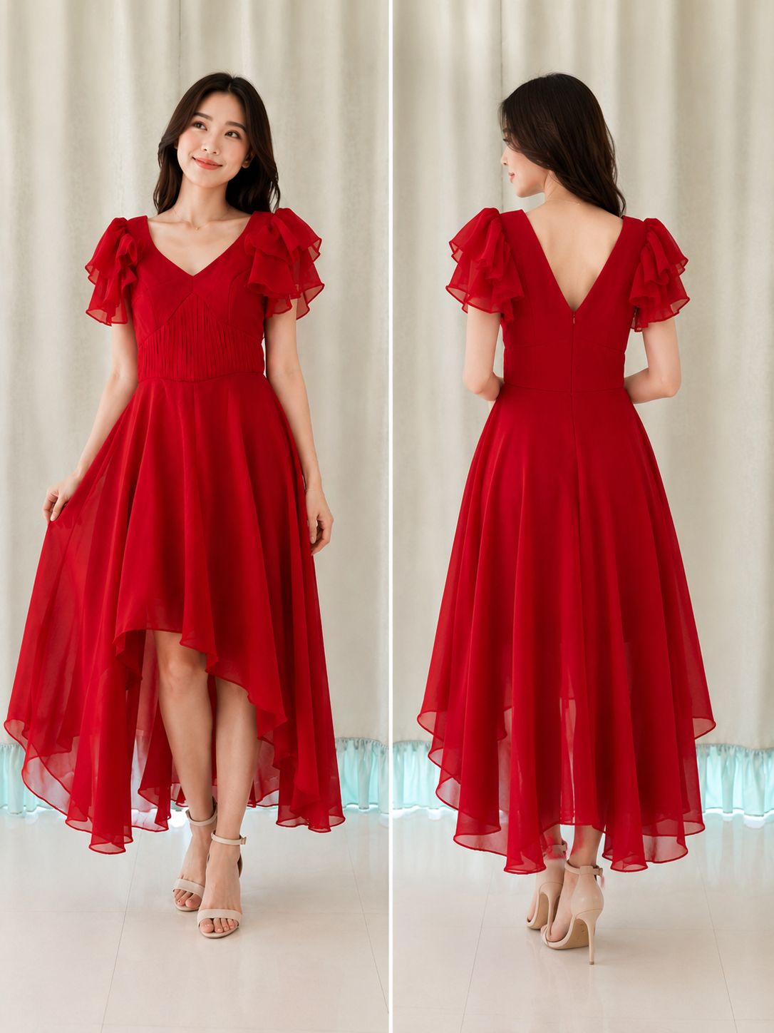 Elegant Red Outfit for Every Occasion