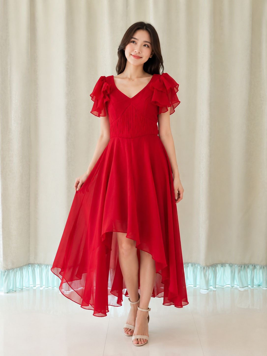 Elegant Red Outfit for Every Occasion