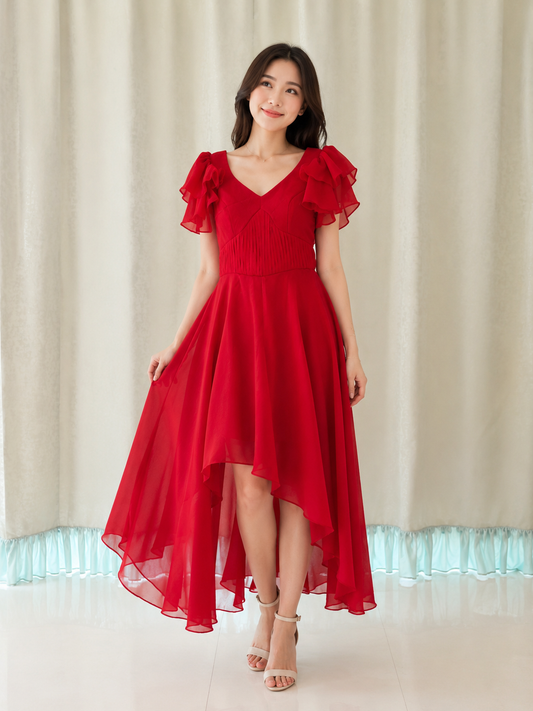 Elegant Red Outfit for Every Occasion