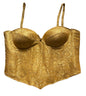 Golden Corset blouse