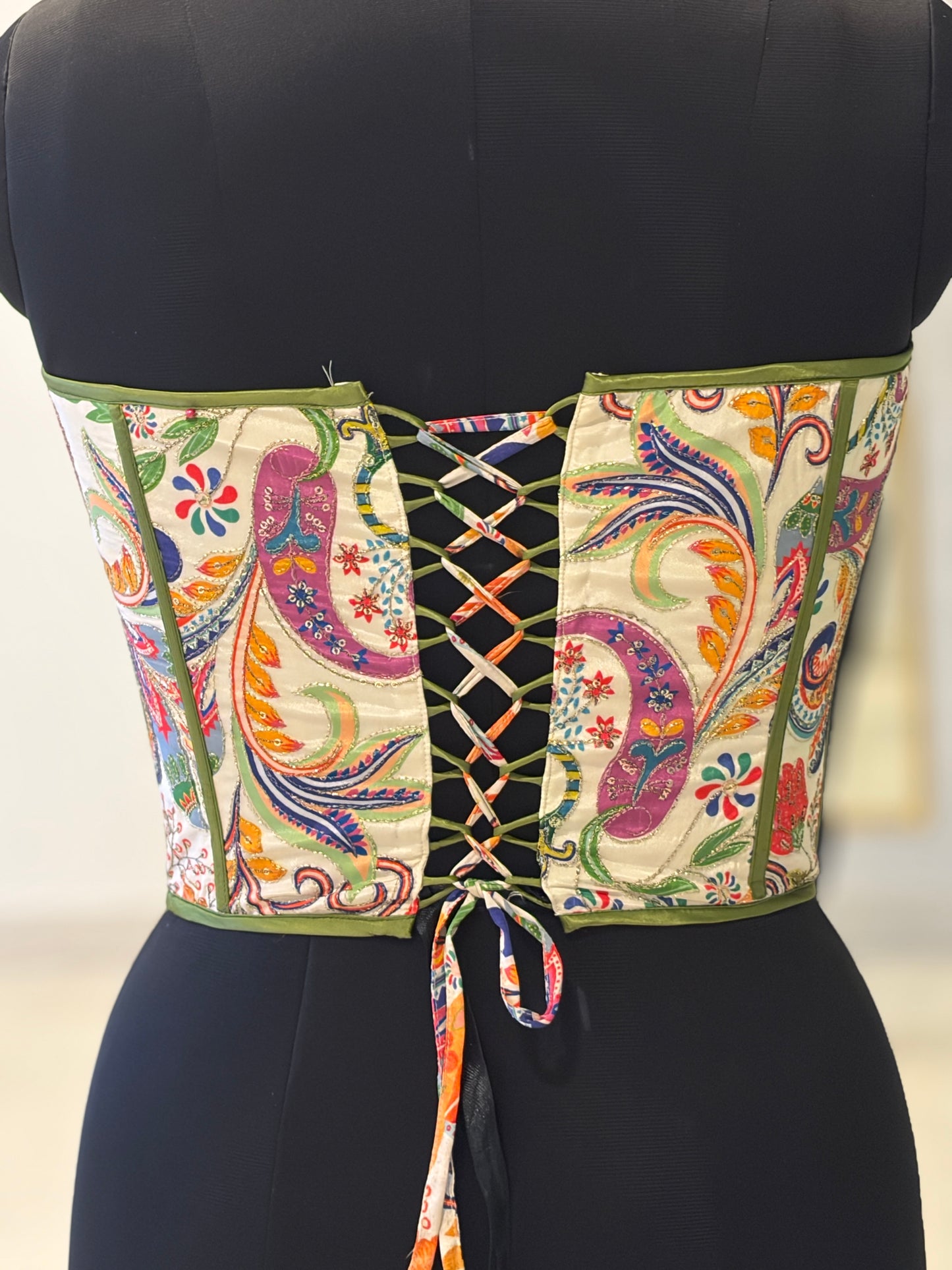 Luxury Corset Top by KASHNI Luxe Fashion Studio | Designer Corset Collection