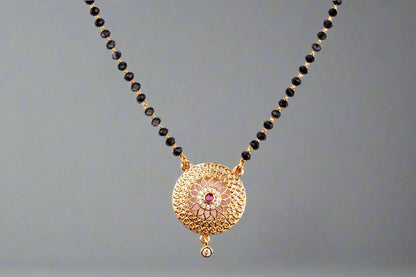 Gold-Plated Short Mangalsutra, A Perfect Blend of Tradition and Modern Style