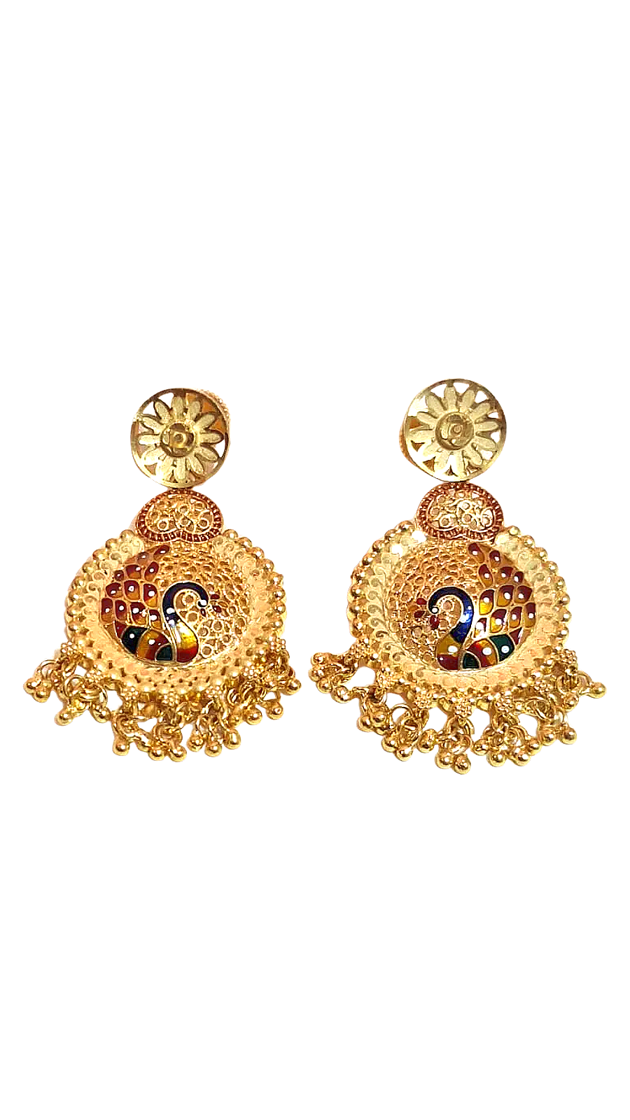Rani Haar Necklace in 1.5 gram Gold Plated Imitation Jewelry