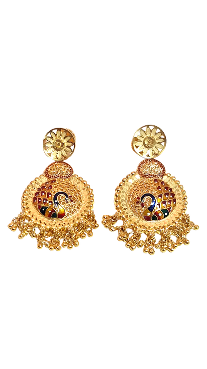 Rani Haar Necklace in 1.5 gram Gold Plated Imitation Jewelry