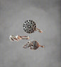 Oxidized Silver Nose Pin Combo